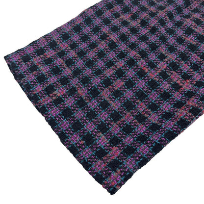 Chanel CC Logo Button Tweed Skirt 36 — view 5