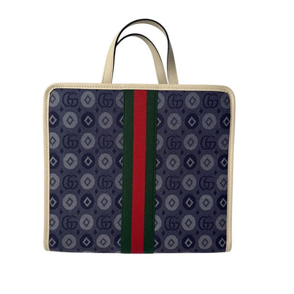 Gucci Double Denim Canvas Tote — view 3
