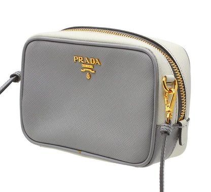 Unused Prada Saffiano Mini Shoulder Bag Camera Bag