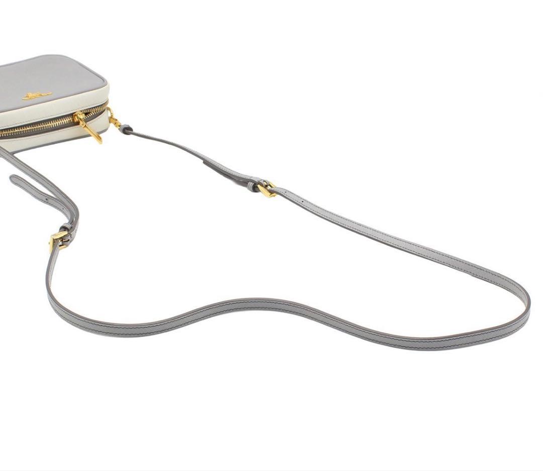 Unused Prada Saffiano Mini Shoulder Bag Camera Bag