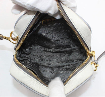 Unused Prada Saffiano Mini Shoulder Bag Camera Bag