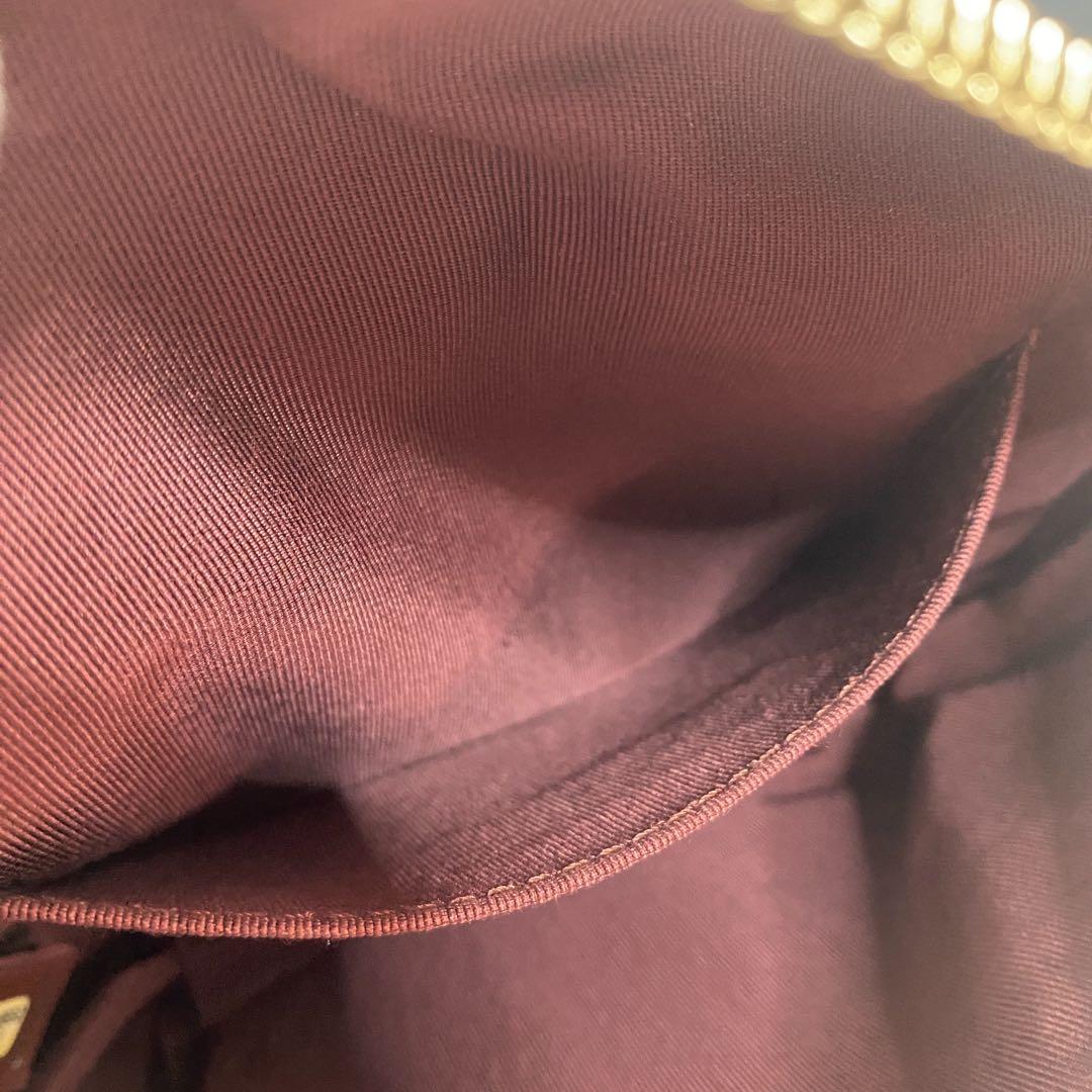 Unused Chanel Marine Motif Wool Leather Body Bag