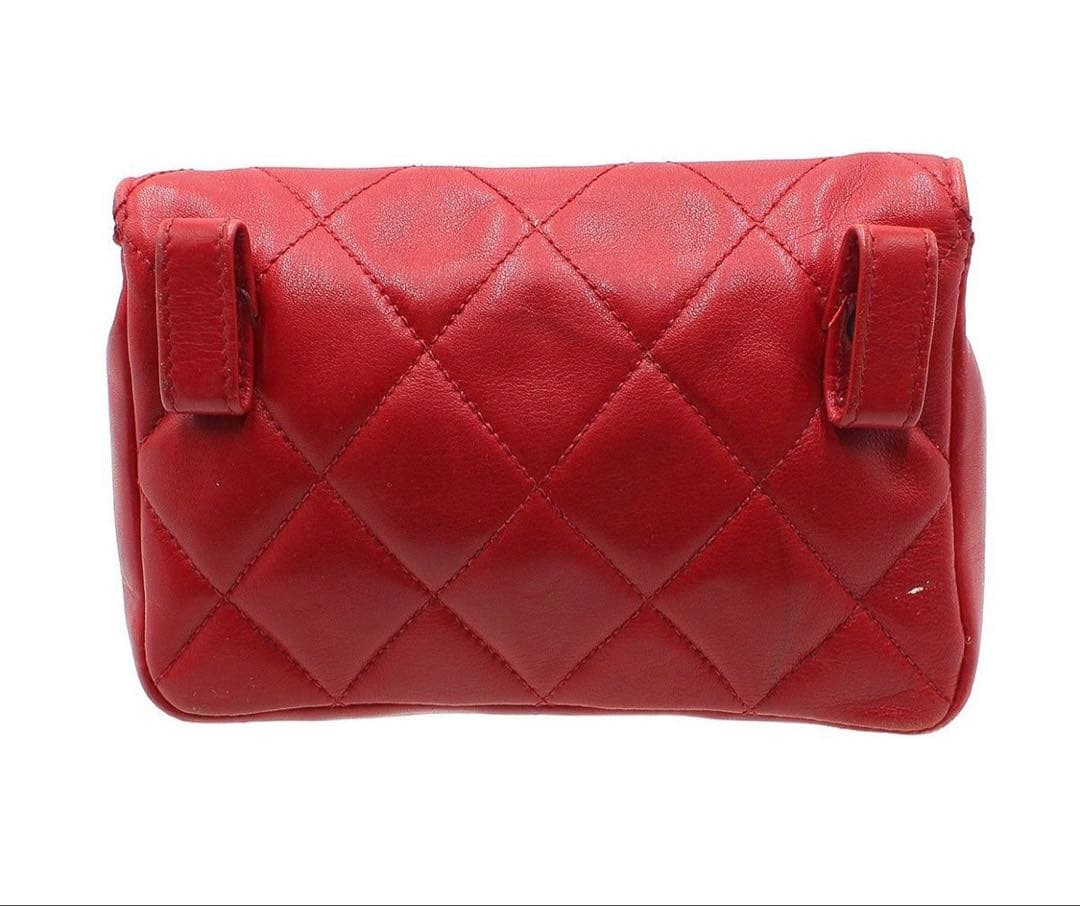 Chanel Quilted Mini Waist Pouch Belt — view 2