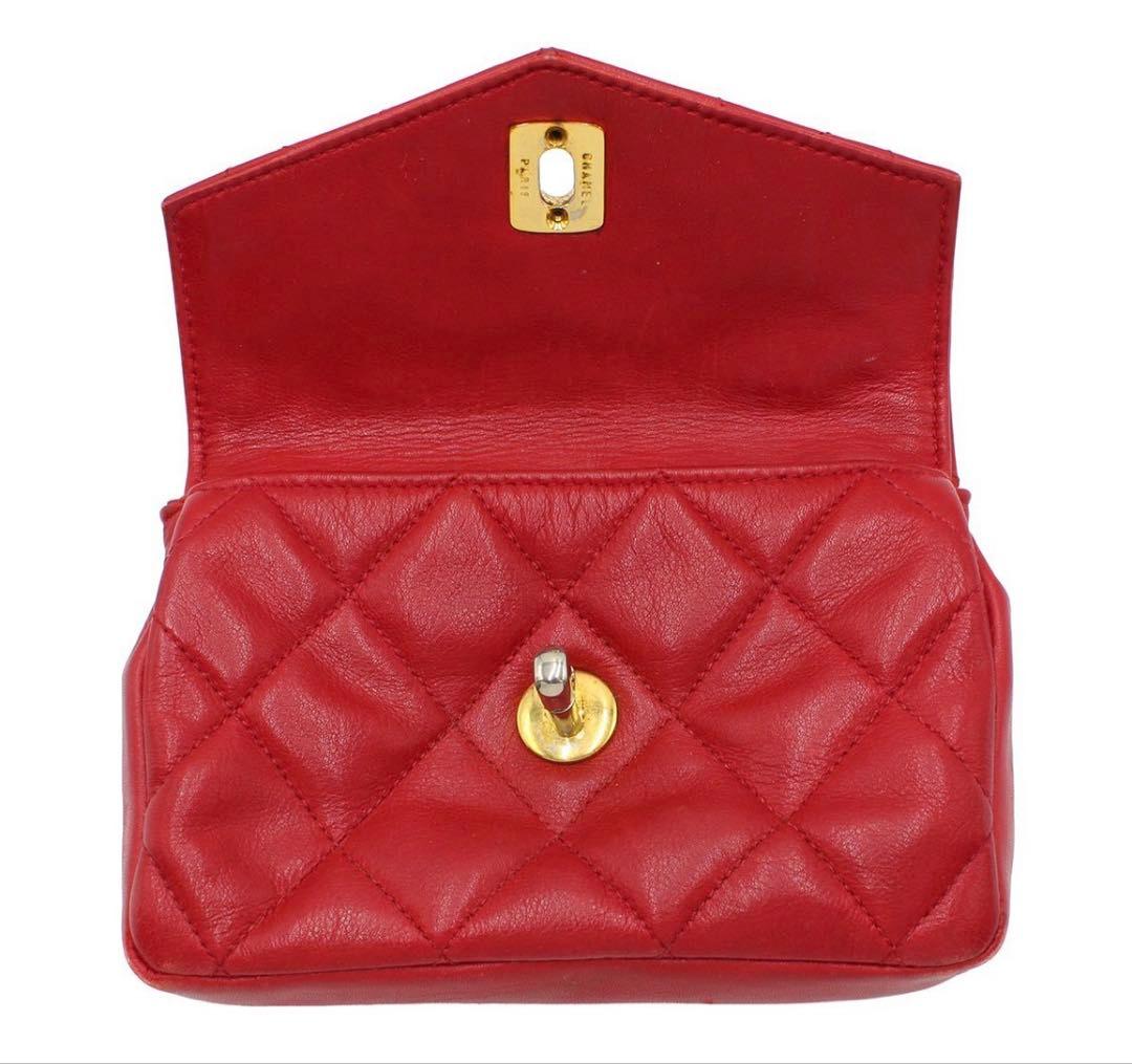 Chanel Quilted Mini Waist Pouch Belt — view 7