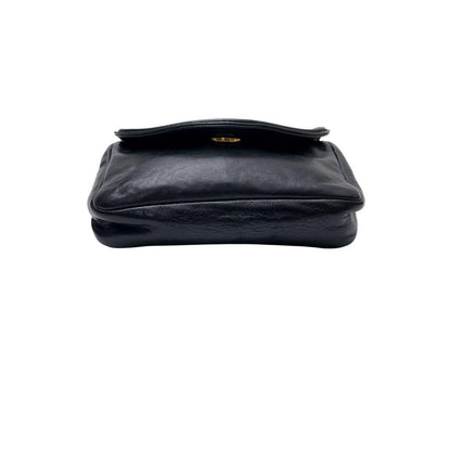 Chanel Lambskin CC Logo Waist Belt Bag Black — view 5