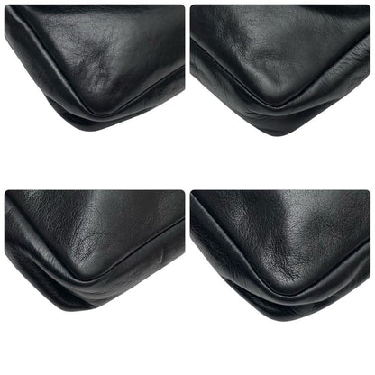 Chanel Lambskin CC Logo Waist Belt Bag Black — view 6