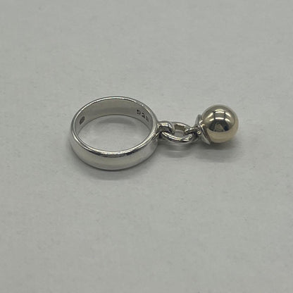 Tiffany & Co Gold Dangle Ring — view 4