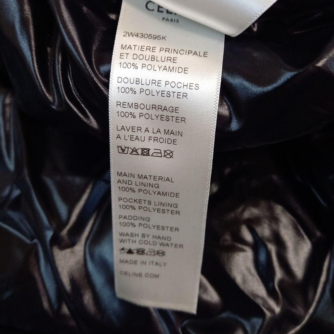 [celine] Light Weight Back Logo Cotton Down Jacket 21AW