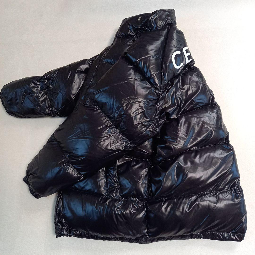 [celine] Light Weight Back Logo Cotton Down Jacket 21AW