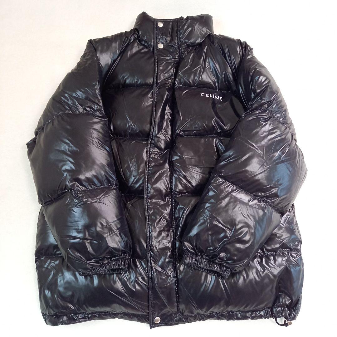 [celine] Light Weight Back Logo Cotton Down Jacket 21AW