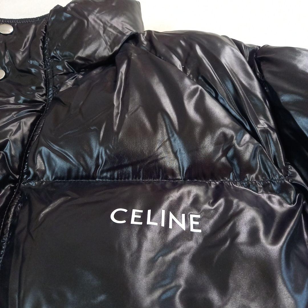 [celine] Light Weight Back Logo Cotton Down Jacket 21AW