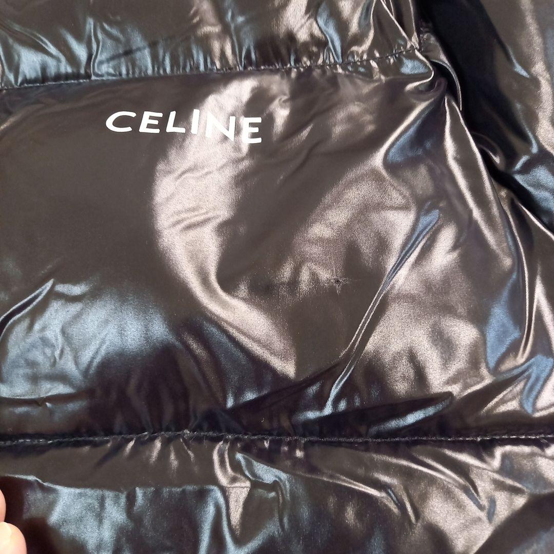 [celine] Light Weight Back Logo Cotton Down Jacket 21AW