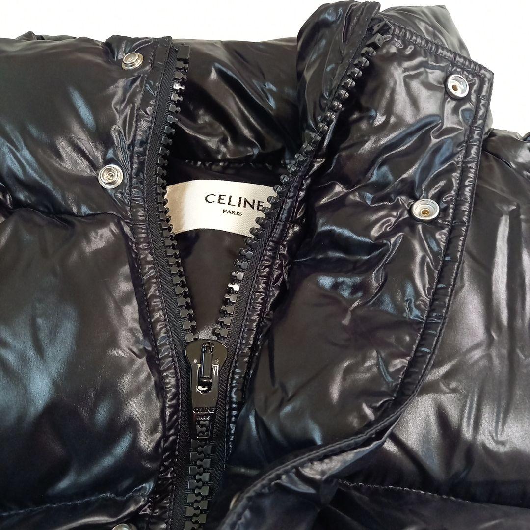 [celine] Light Weight Back Logo Cotton Down Jacket 21AW