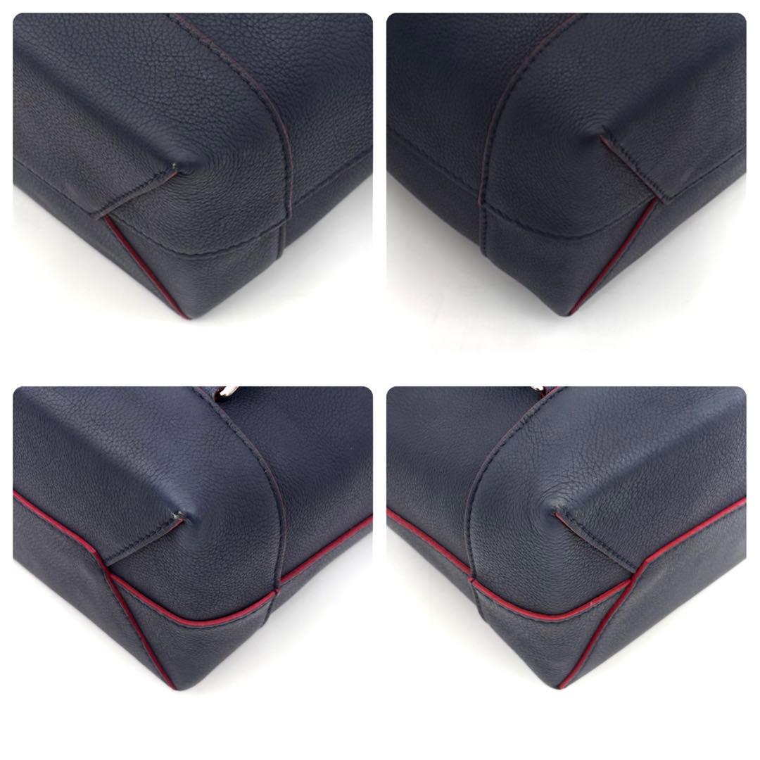 Louis Vuitton Lockme Backpack Marine Rouge — view 7