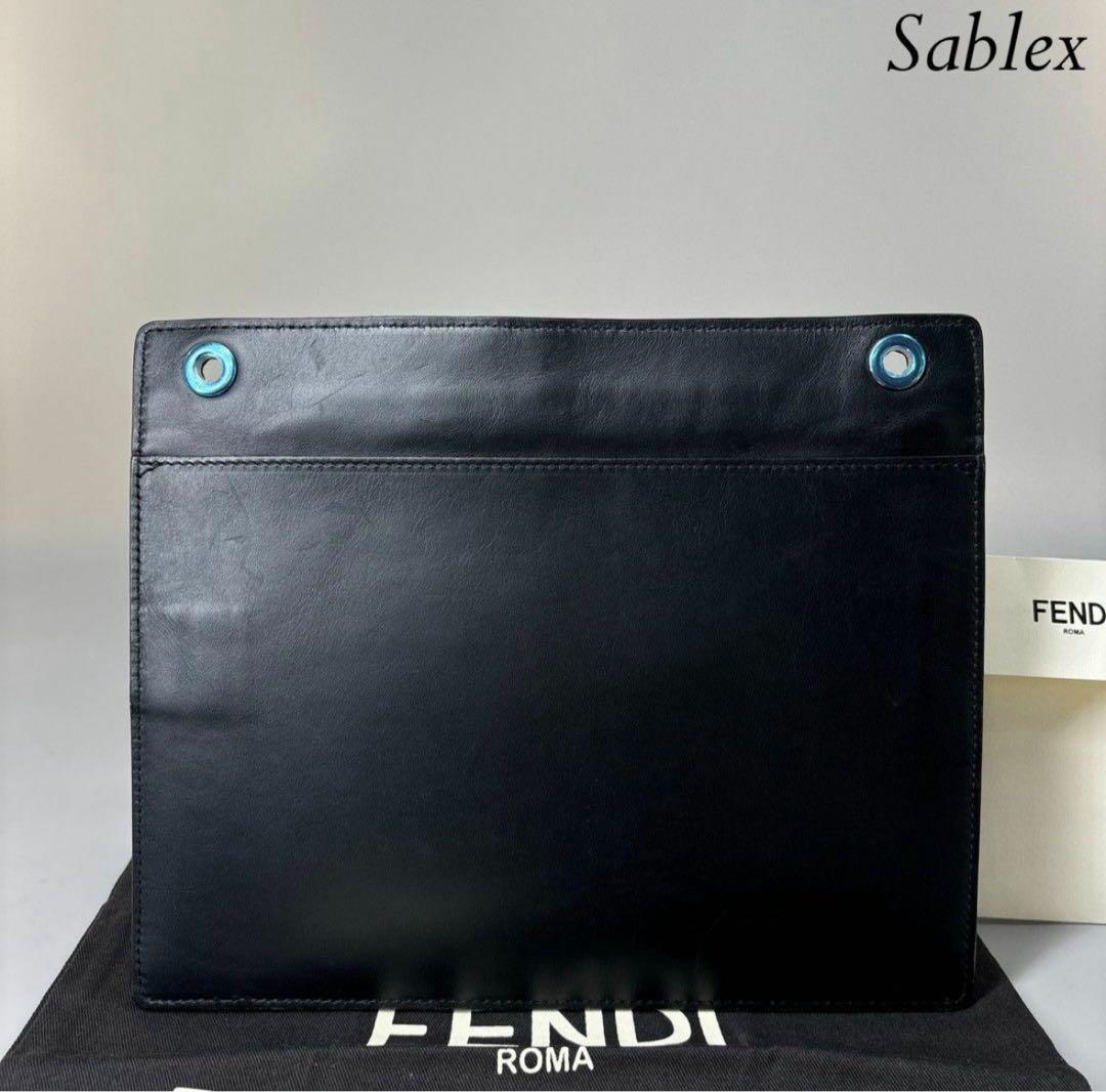 Fendi Clutch Black — view 4