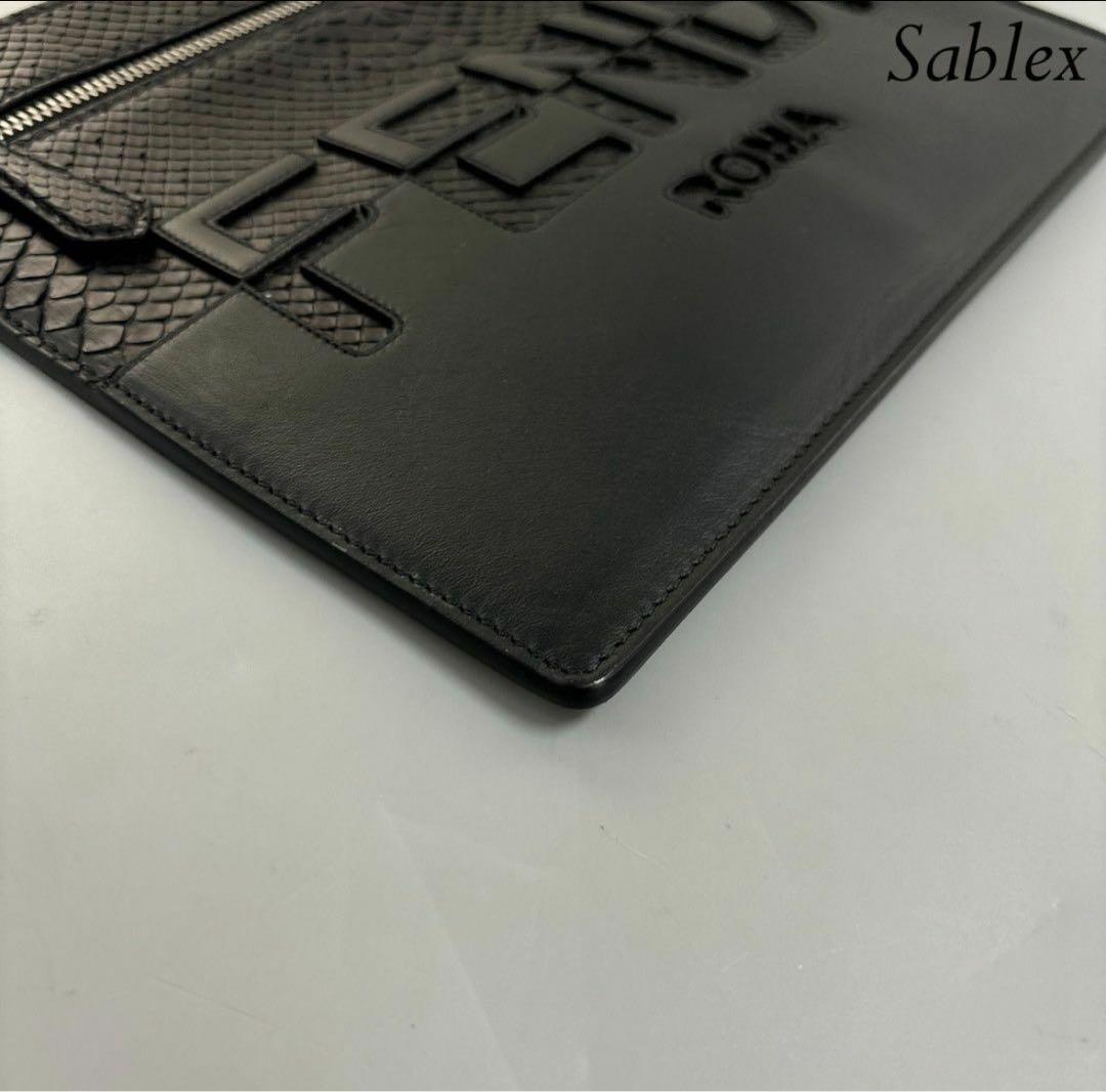 Fendi Clutch Black — view 5