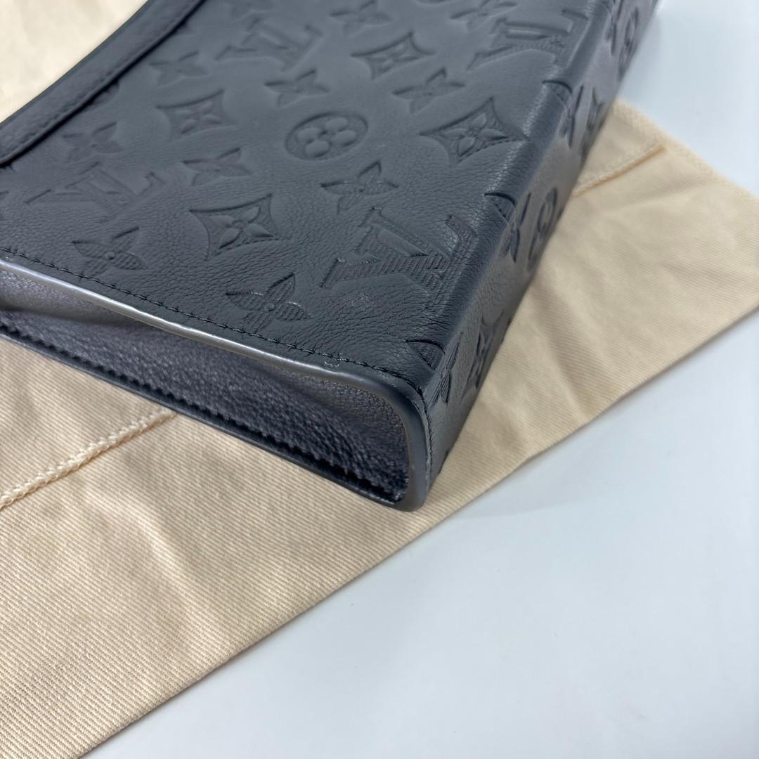 Louis Vuitton Monogram Shadow Gaston Shoulder Bag — view 7