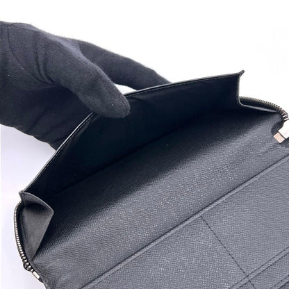 Louis Vuitton Monogram Eclipse Zippy Wallet Vertical Black — view 4