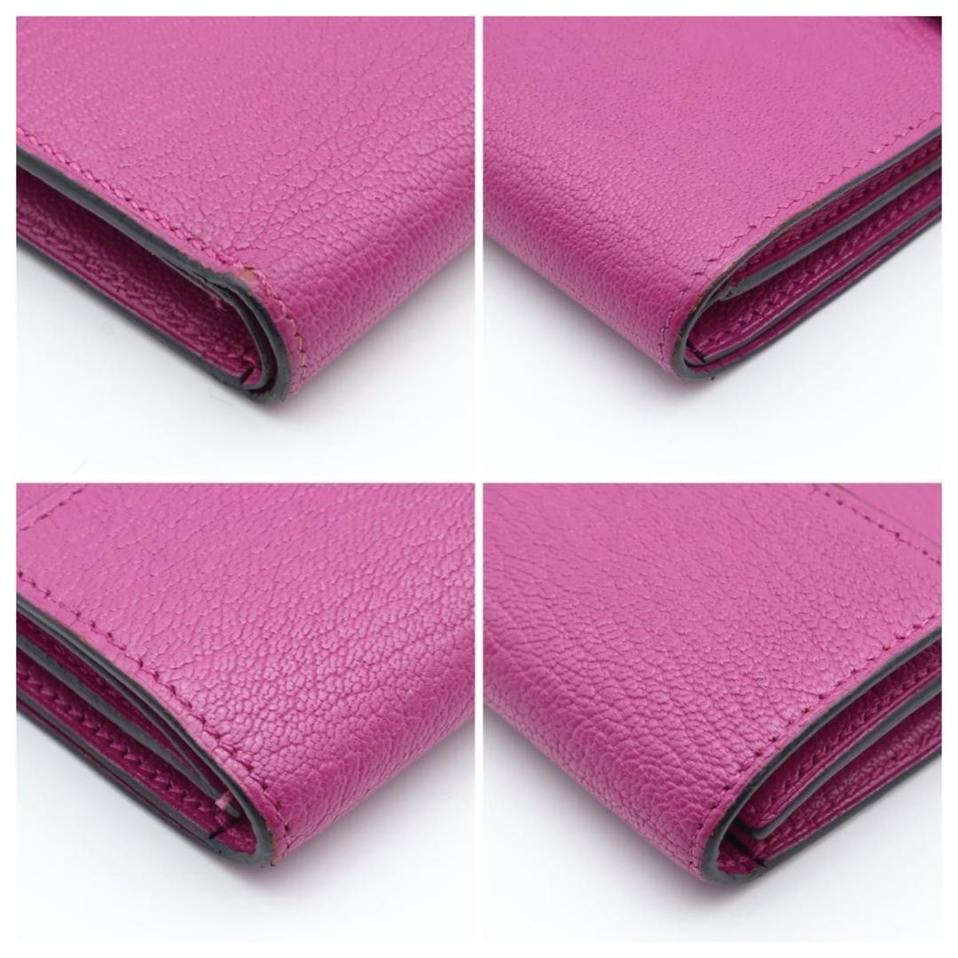 Hermes Tri Foldwallet Shavel Pink Wallet — view 8