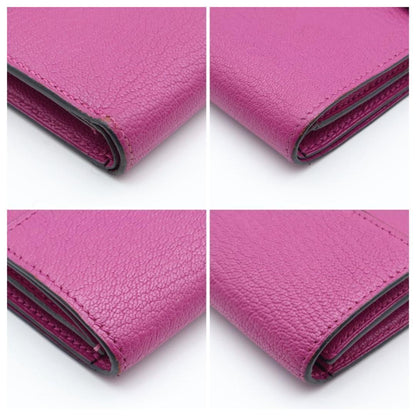Hermes Tri Foldwallet Shavel Pink Wallet — view 8