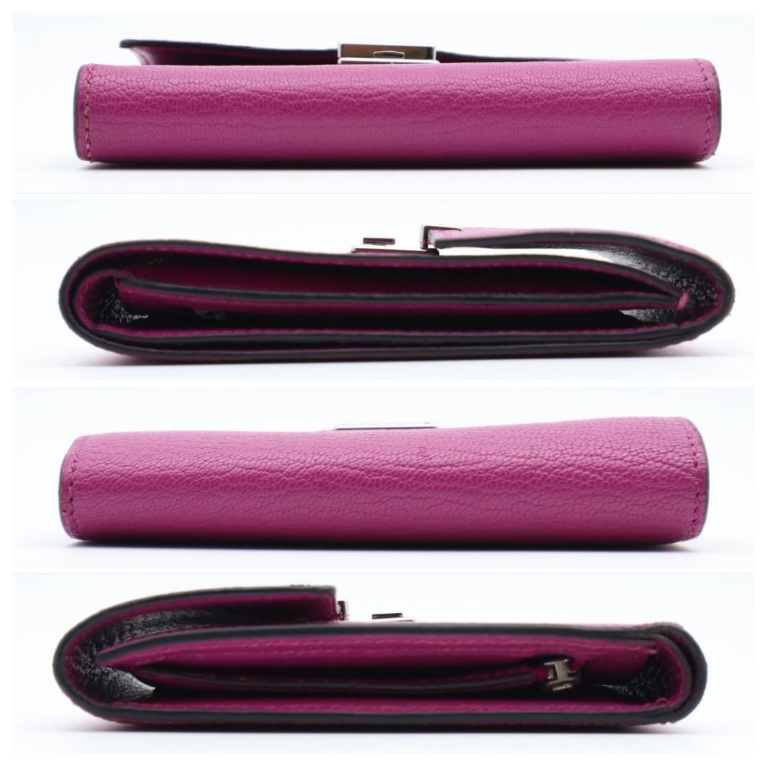 Hermes Tri Foldwallet Shavel Pink Wallet — view 9