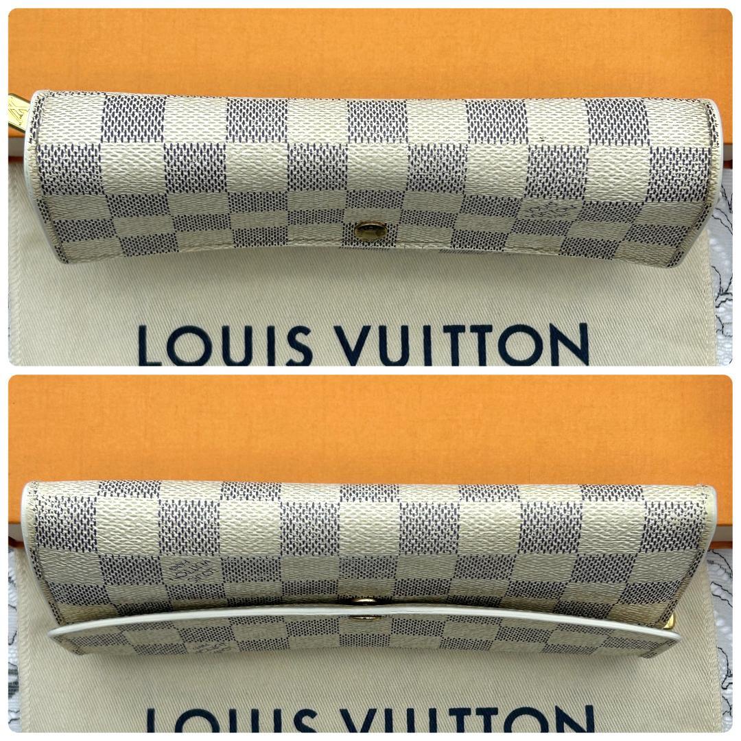 Louis Vuitton Damier Azur Portefeuille Sarah Wallet
