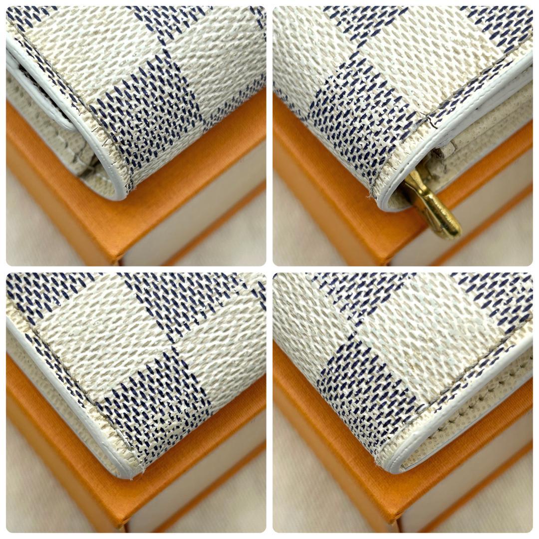Louis Vuitton Damier Azur Portefeuille Sarah Wallet
