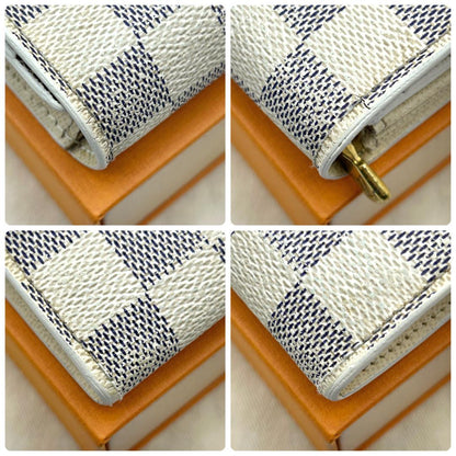 Louis Vuitton Damier Azur Portefeuille Sarah Wallet