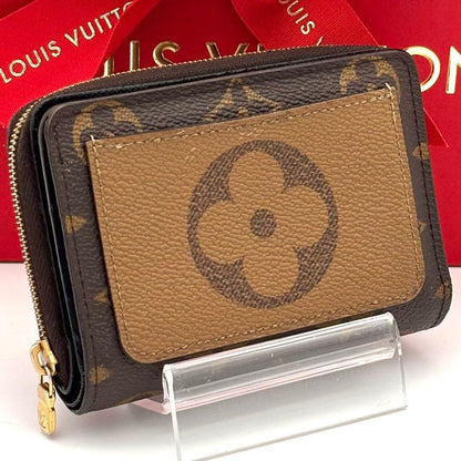 Louis Vuitton Portefeuille Lou Monogram Giant Brown Wallet
