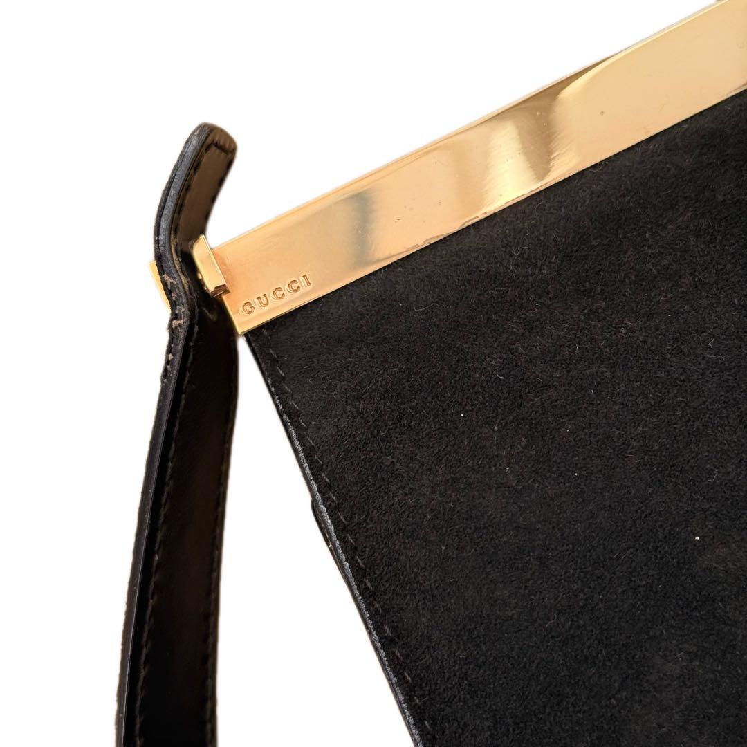 Gucci Velvet Shoulder Bag — view 3