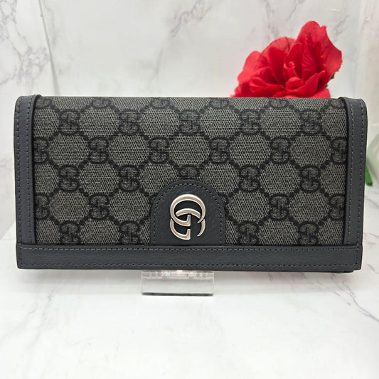 Gucci Wallet Ophidia GG Gray