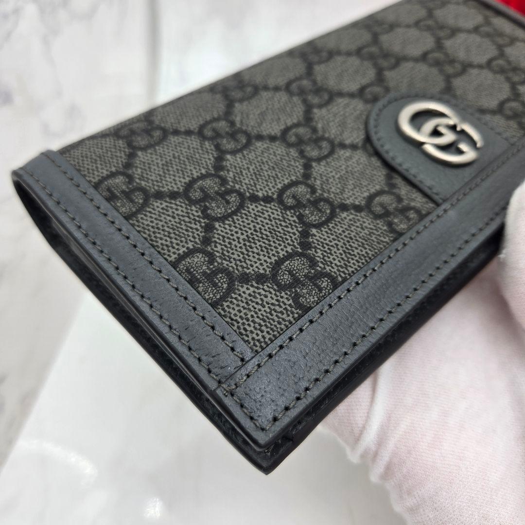 Gucci Wallet Ophidia GG Gray — view 5