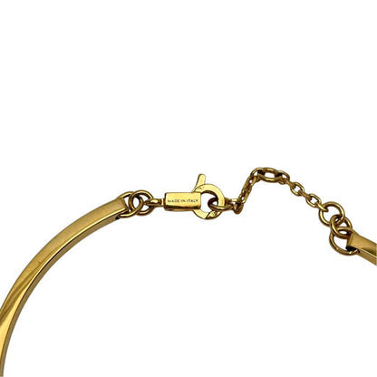 Celine Triomphe Gold Bracelet Bangle — view 8