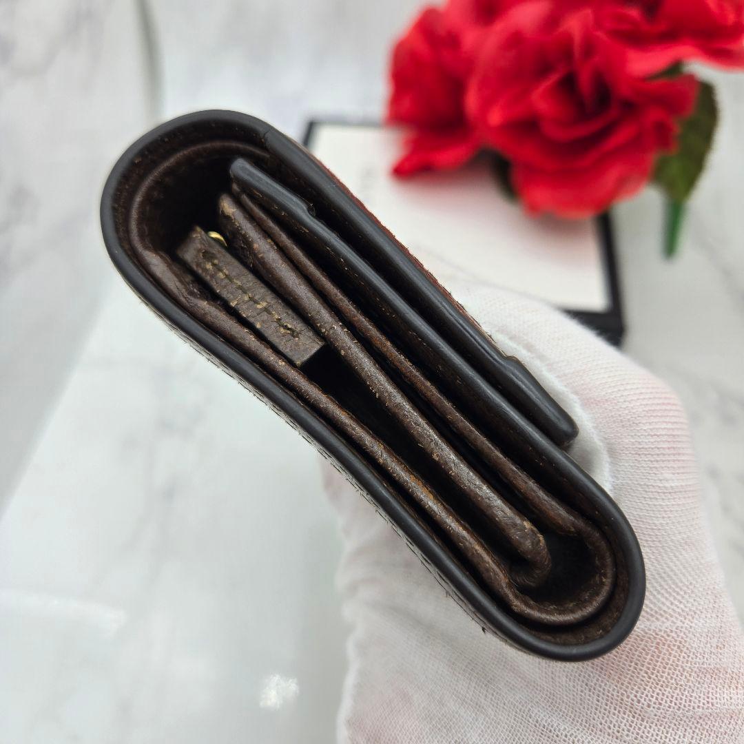 Gucci Fold Wallet Ophidia Sherry Line — view 9