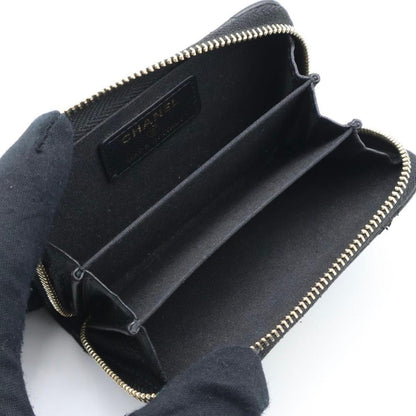 Chanel Classic Zip Coin Purse Lambskin CC Logo — view 2