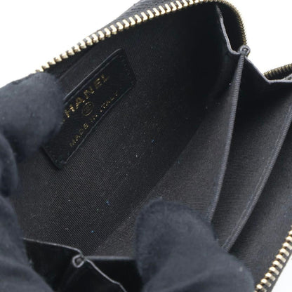 Chanel Classic Zip Coin Purse Lambskin CC Logo — view 3