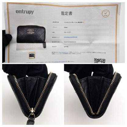 Chanel Classic Zip Coin Purse Lambskin CC Logo — view 6