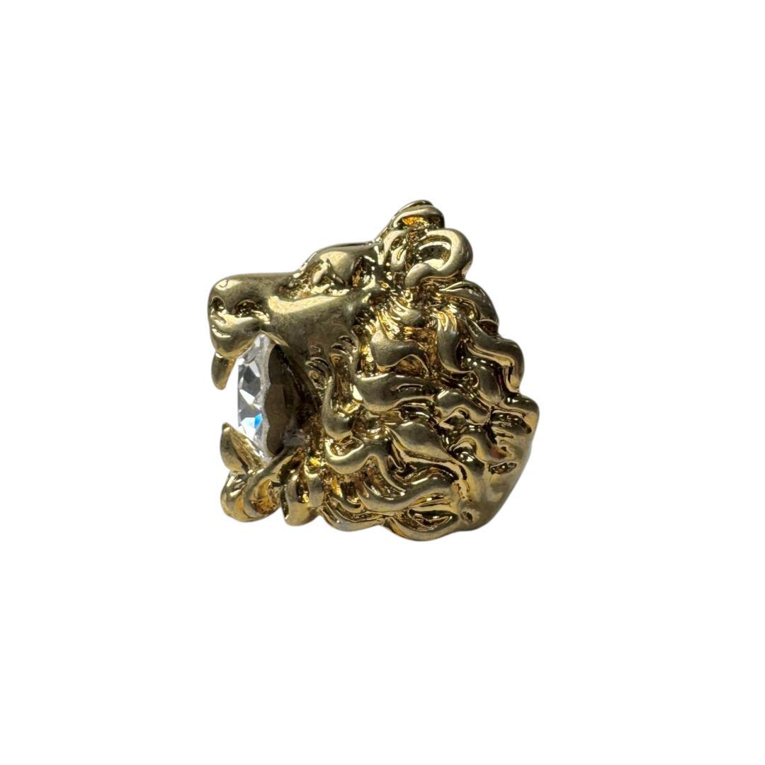 Gucci Lion Head Crystal Ring — view 5