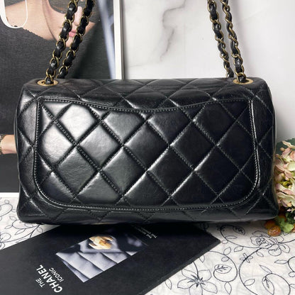 Chanel Side Design Double Flap Bag — view 3