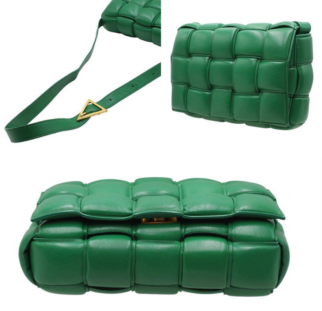 Bottega Veneta Padetto Cassette Leather Shoulder Bag