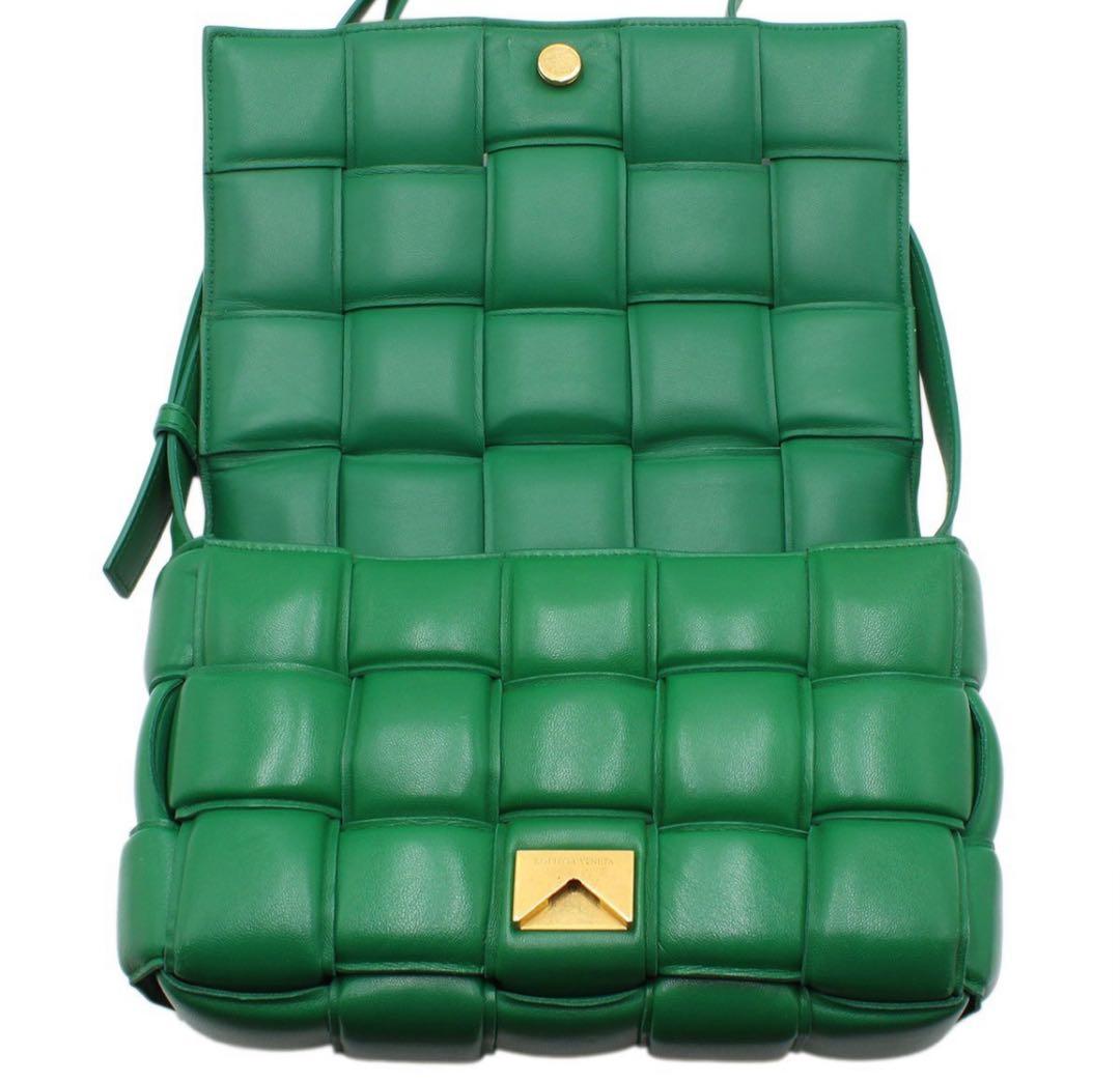 Bottega Veneta Padetto Cassette Leather Shoulder Bag