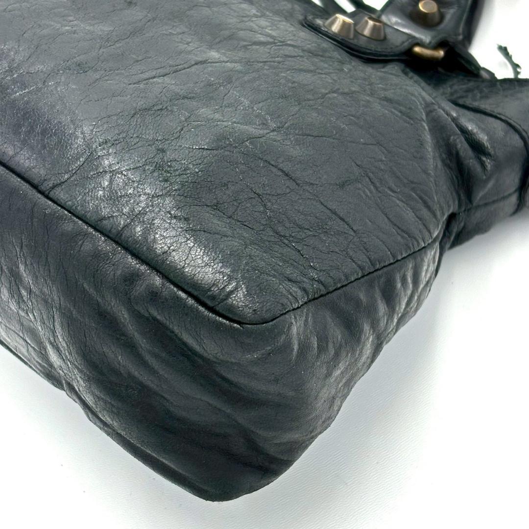 Balenciaga the First Leather 2-Way Handbag with Mirror — view 6