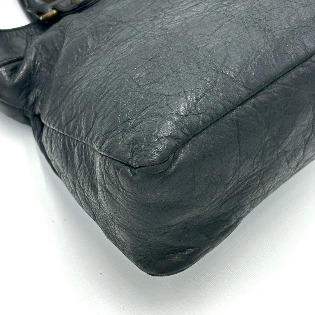 Balenciaga the First Leather 2-Way Handbag with Mirror — view 7