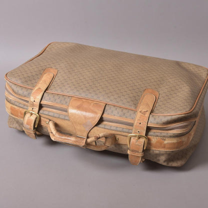 Gucci Vintage Micro GG Boston Bag Beige