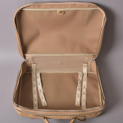 Gucci Vintage Micro GG Boston Bag Beige