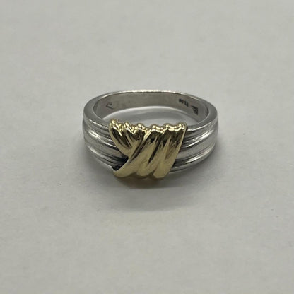 Tiffany & Co Grubbed Signature Ring Combination