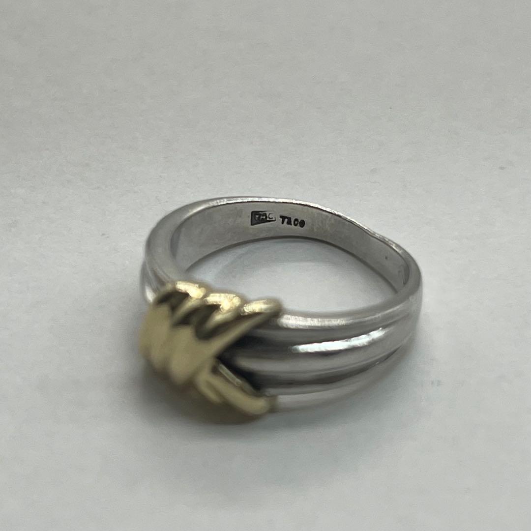 Tiffany & Co Grubbed Signature Ring Combination — view 7