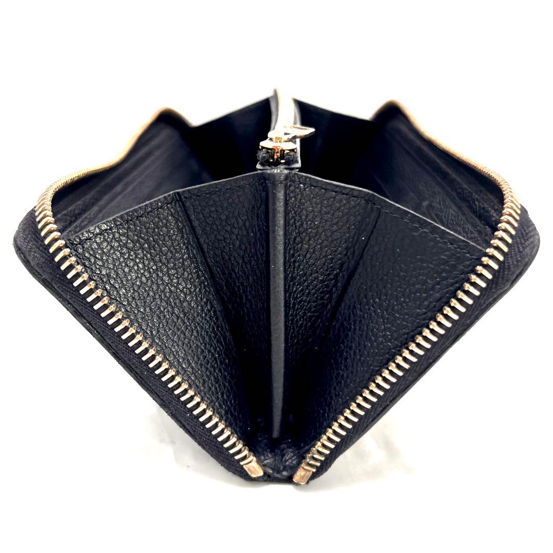 Louis Vuitton Monogram Empreinte Portefeuille Clemence Noir Wallet — view 3