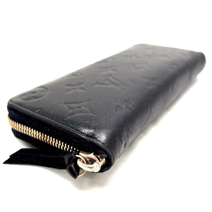Louis Vuitton Monogram Empreinte Portefeuille Clemence Noir Wallet — view 4