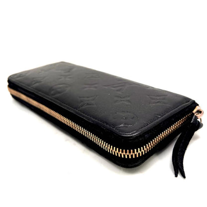 Louis Vuitton Monogram Empreinte Portefeuille Clemence Noir Wallet — view 5